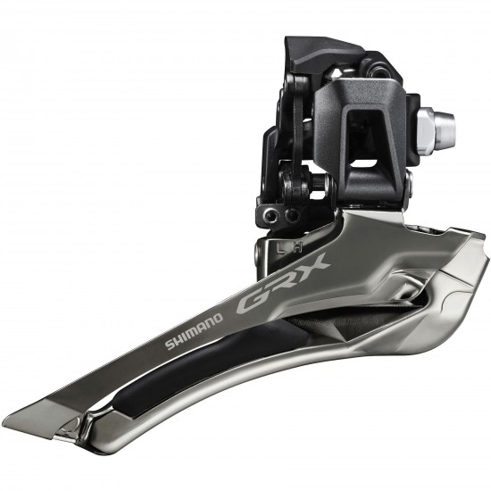 Shimano FD-RX820 GRX front mech, 12-speed double, down pull, braze-on Shimano FD-RX820 GRX front mech, 12-speed double, down pull, braze-on