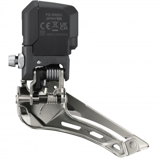 Shimano FD-RX825 GRX Di2 front mech, 12-speed double, braze-on Shimano FD-RX825 GRX Di2 front mech, 12-speed double, braze-on