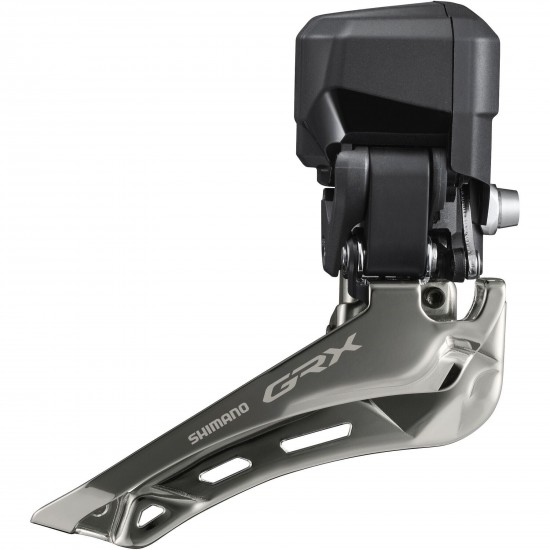 Shimano FD-RX825 GRX Di2 front mech, 12-speed double, braze-on Shimano FD-RX825 GRX Di2 front mech, 12-speed double, braze-on