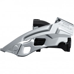 Shimano Deore T6000-L triple front derailleur, top swing, dual pull, 63-66 Shimano Deore T6000-L triple front derailleur, top swing, dual pull, 63-66