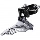 Shimano FD-TY300 Tourney 6/7-speed triple front derailleur, top pull, 28.6 mm, for 42T Shimano FD-TY300 Tourney 6/7-speed triple front derailleur, top pull, 28.6 mm, for 42T