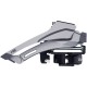 Shimano FD-TY606 Tourney front mech, double, top swing, dual pull, 63-68, for 46T Shimano FD-TY606 Tourney front mech, double, top swing, dual pull, 63-68, for 46T