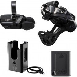 Shimano XT M8250 Di2 upgrade, SW-M8250 band-on, BT-DN320, EC-DN100, SM-CN910, GS mech
