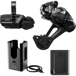 Shimano XT M8250 Di2 upgrade, SW-M8250 band-on, BT-DN320, EC-DN100, SM-CN910, SGS mech