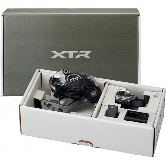 Shimano XTR M9250 Di2 upgrade, SW-M9250 band-on, BT-DN320, EC-DN100, SM-CN910, SGS mech