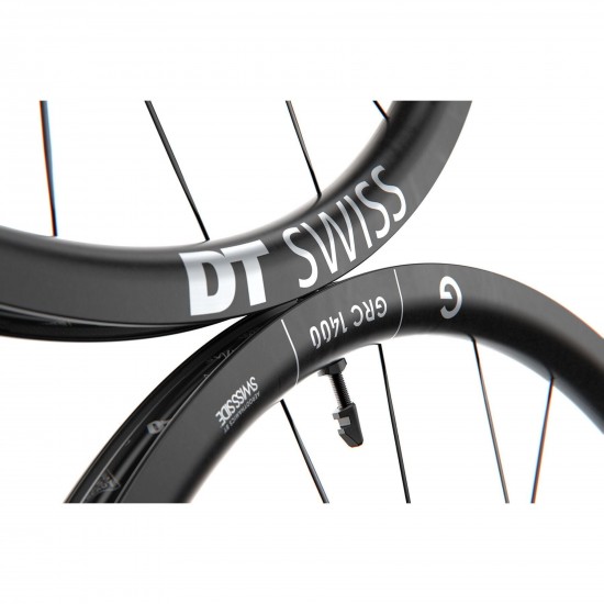 DT Swiss GRC 1400 DICUT disc brake wheel, carbon clincher 30 x 24 mm, 650B rear