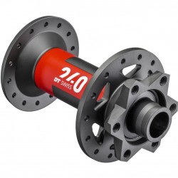 DT Swiss 240 Classic front disc 6 bolt 110 x 15 mm Boost, 28 hole black