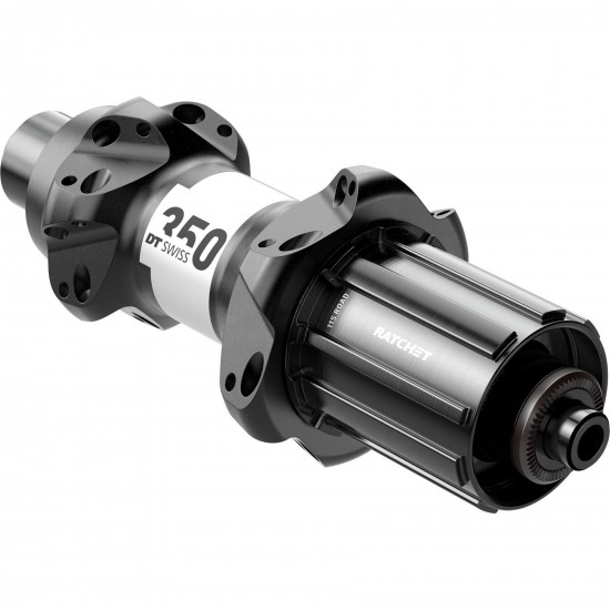 DT Swiss 350 Straight Pull rear 130 mm Q/R, Shimano Road, 24 hole, black DT Swiss 350 Straight Pull rear 130 mm Q/R, Shimano Road, 24 hole, black