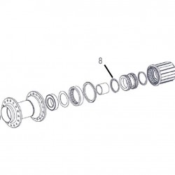 DT Swiss Conical spring for star ratchet systems, Pre-EXP 180, 240, 350 and Ratchet LN 370