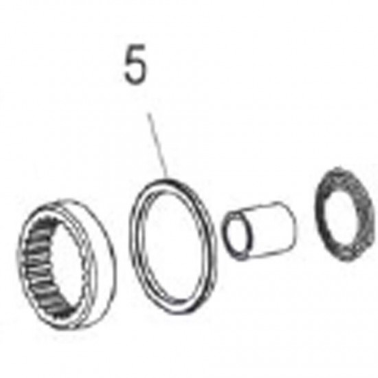 DT Swiss Seal for Ratchet Freehub body and hub shell, fits 180, 240 and 350 DT Swiss Seal for Ratchet Freehub body and hub shell, fits 180, 240 and 350