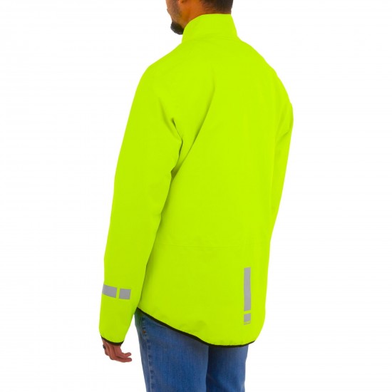 HUMP Men's Reflect Waterproof Jacket - Hi-Viz Yellow - Xxxxx-Large