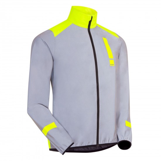HUMP Men's Ultra Reflect Waterproof Jacket - Reflect / Hi-Viz YW - Xxxxx-Large