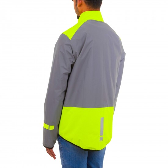 HUMP Men's Ultra Reflect Waterproof Jacket - Reflect / Hi-Viz YW - Xxxxx-Large
