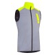HUMP Men's Ultra Reflect Gilet - Silver Reflect / Hi-Viz Yellow - X-Small HUMP Men's Ultra Reflect Gilet - Silver Reflect / Hi-Viz Yellow - X-Small