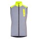 HUMP Men's Ultra Reflect Gilet - Silver Reflect / Hi-Viz Yellow - X-Small HUMP Men's Ultra Reflect Gilet - Silver Reflect / Hi-Viz Yellow - X-Small