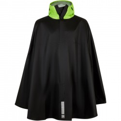 HUMP HUMP Reflective Waterproof Poncho - Black HUMP HUMP Reflective Waterproof Poncho - Black