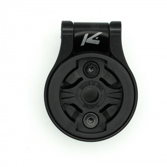 K-Edge Garmin Race Stem Mount, with Top Cap, Adjustable, Black Anodised