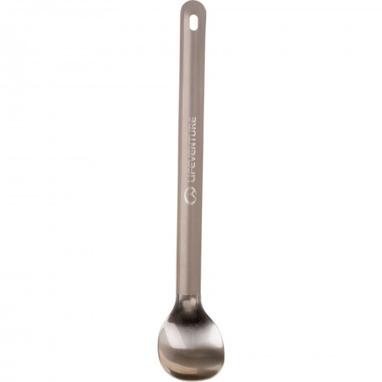 Lifeventure COOKWEAR LV Titanium Long Spoon Titanium Long-Handled Spoon