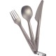 Lifeventure COOKWEAR LV Superlight Ti Cutlery Superlight Titanium Cutlery Set