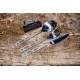 Lifeventure COOKWEAR LV Titanium KFS Knife Fork Spoon Set - Titanium