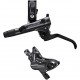 Shimano BR-M6120/BL-M6100 Deore bled brake lever/post mount 4 pot calliper, rear left