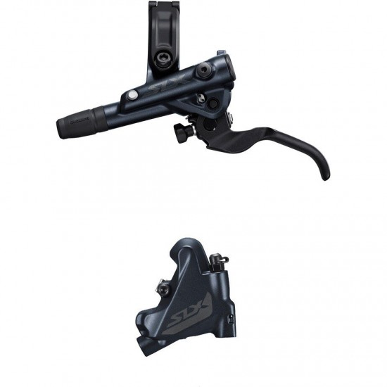 Shimano BR-M7110/BL-M7100 SLX bled brake lever/flat mount calliper, rear left