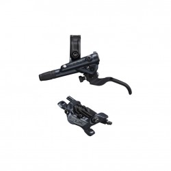 Shimano BR-M7120/BL-M7100 SLX 4 pot bled brake lever/post mount calliper, rear left