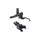 Shimano BR-M8100/BL-M8100 XT bled brake lever/post mount calliper, rear left
