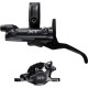 Shimano BR-M8200/BL-M8200 XT 2 pot bled brake lever/post mount calliper, rear left