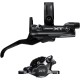 Shimano BR-M8200/BL-M8200 XT 2 pot bled brake lever/post mount calliper, front right