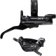 Shimano BR-M8220/BL-M8200 XT 4 pot bled brake lever/post mount calliper, front right
