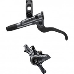 Shimano BR-M9100 XTR bled I-spec-EV ready brake lever/Post mount calliper, rear Shimano BR-M9100 XTR bled I-spec-EV ready brake lever/Post mount calliper, rear
