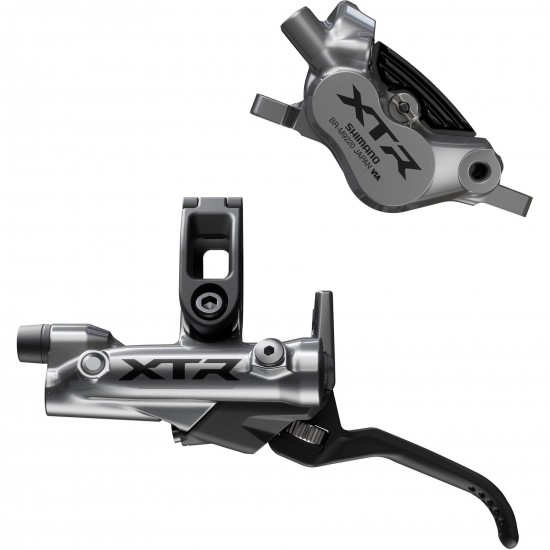 Shimano BR-M9220/BL-M9220 XTR 4 pot bled brake lever/post mount calliper, rear left