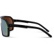 Madison Eyewear Crypto Gloss Black Sunglasses - 3 Lens Pack - Bronze Mirror / Amber / Clear