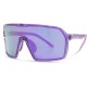 Madison Eyewear Crypto Crystal Gloss Purple Sunglasses - 3 Lens Pack Purple Mirror/Amber / Clear