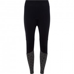 Madison TIGHT Stella reflect tight wms BK 8 Stellar Padded Women's Reflective Thermal Tights With DWR, black - size 8