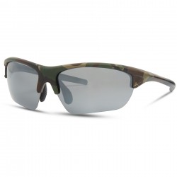 Madison Eyewear Mission Camo Sunglasses - 3 Polarised Lens Pack- Silver Mirror/ Bronze / Yelllow