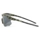 Madison Eyewear Shields Green Camo Sunglasses-3 Polarised Lens Pack-Silver Mirror/Bronze/Yellow