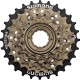 Shimano MF-TZ500 6-speed multiple freewheel, 14-28 tooth