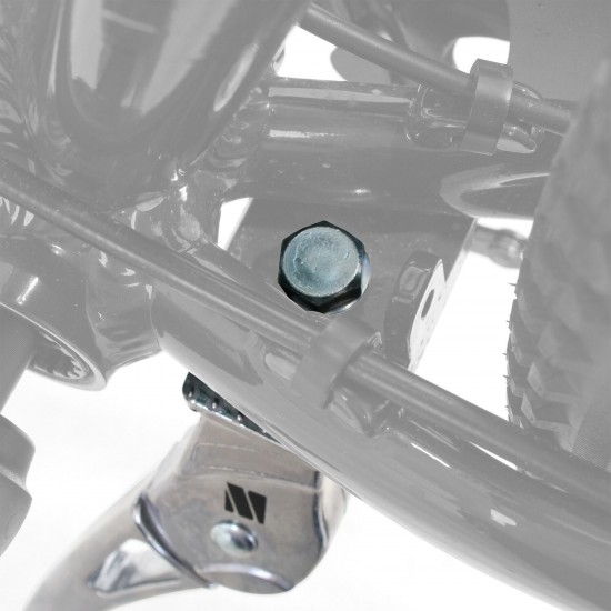 M Part Kickstand Estl Cstay single leg adj 20kg Essential kickstand, 24-29 inch adjustable, 20kg rating chainstay mount M Part Kickstand Estl Cstay single leg adj 20kg Essential kickstand, 24-29 inch adjustable, 20kg rating chainstay mount