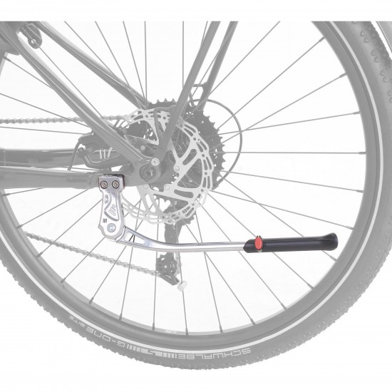 M Part Kickstand Estl 18mm single leg 20kg Essential kickstand, 24-29 inch adjustable, 18mm direct mount, 20kg M Part Kickstand Estl 18mm single leg 20kg Essential kickstand, 24-29 inch adjustable, 18mm direct mount, 20kg