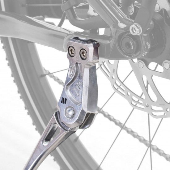 M Part Kickstand Estl 18mm single leg 20kg Essential kickstand, 24-29 inch adjustable, 18mm direct mount, 20kg M Part Kickstand Estl 18mm single leg 20kg Essential kickstand, 24-29 inch adjustable, 18mm direct mount, 20kg
