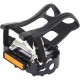 M Part Alloy pedals w/toe clips & straps, 9/16 Essential Alloy pedals including toe clips and straps, 9/16 inch thread M Part Alloy pedals w/toe clips & straps, 9/16 Essential Alloy pedals including toe clips and straps, 9/16 inch thread