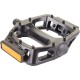 M Part Alloy plat pedals w/moulded pins, 9/16 Essential Alloy platform pedals with moulded pins, 9/16 inch thread