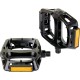 M Part Alloy plat pedals w/moulded pins, 9/16 Essential Alloy platform pedals with moulded pins, 9/16 inch thread