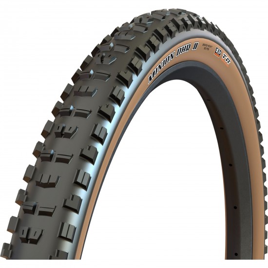 Maxxis Minion DHR II 27.5 x 2.40WT 60 TPI Folding Dual Compound EXO TR Tanwall Tyre