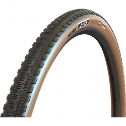 Maxxis TYRE MaxGRV Reaver 700x40 Tan Reaver 700 x 40C 120 TPI Folding Dual Compound EXO Tubeless Tanwall Maxxis TYRE MaxGRV Reaver 700x40 Tan Reaver 700 x 40C 120 TPI Folding Dual Compound EXO Tubeless Tanwall