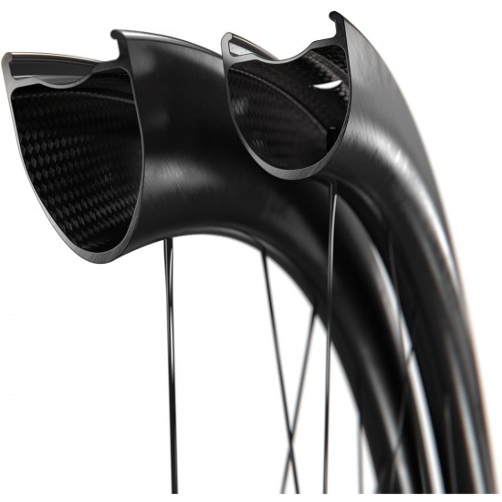 DT Swiss ERC 1100 DICUT disc brake wheel, carbon clincher 35 x 22 mm, rear