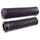 ODI CF BMX / MTB Lock On Grips 135mm - Black / Yellow