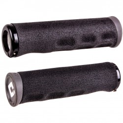 ODI Dread Lock MTB Grips 130mm - Black / Grey ODI Dread Lock MTB Grips 130mm - Black / Grey